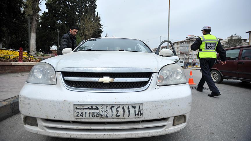 Suriye plakalı yaklaşık 17 bin araca geçici trafik belgesi verildi