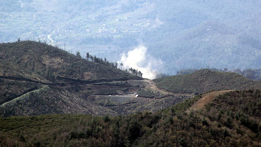 Türkmendağı ve Cebel Ekrad'a yoğun top atışı sürüyor