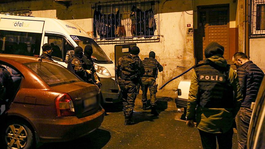 İstanbul'da terör örgütü operasyonu