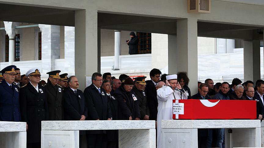 Şehit Astsubay Gülünay son yolculuğuna uğurlandı