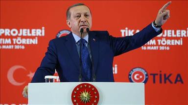 اردوغان: ترکیه همواره با ستمکاران مبارزه و از مظلومان حمایت خواهد کرد