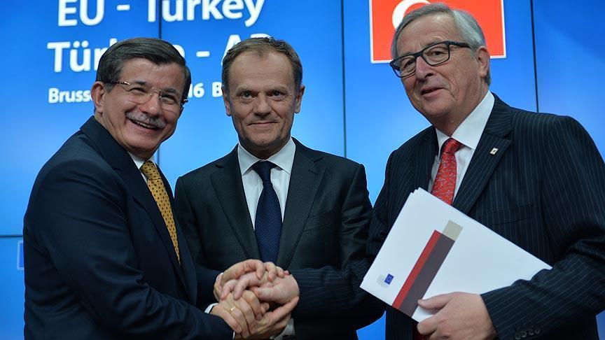  EU leaders agree on Turkey refugee deal