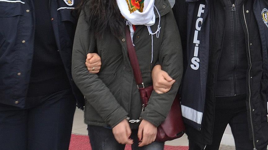 Lokantada yakalanan kadın terörist tutuklandı