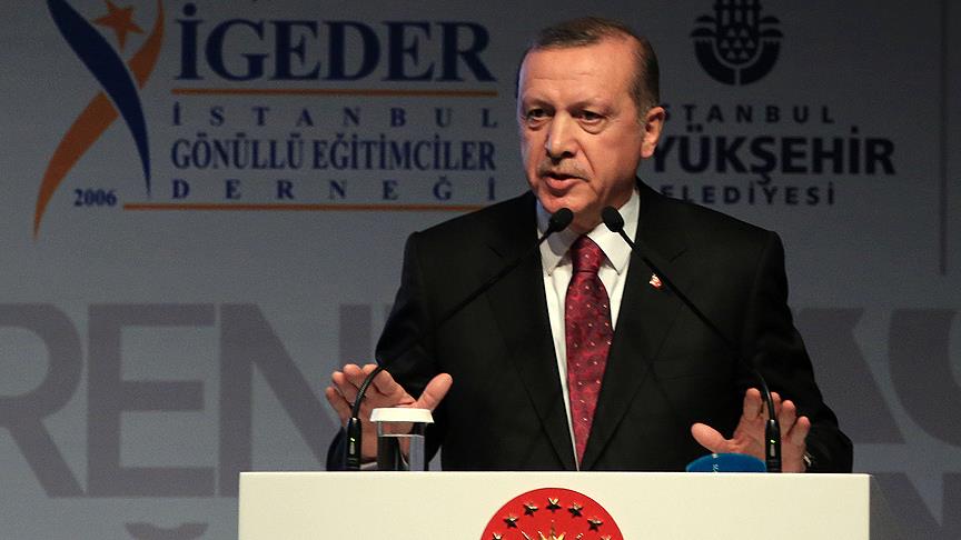 Cumhurbaşkanı Erdoğan: Terörün gündemine asla teslim olmayacağız