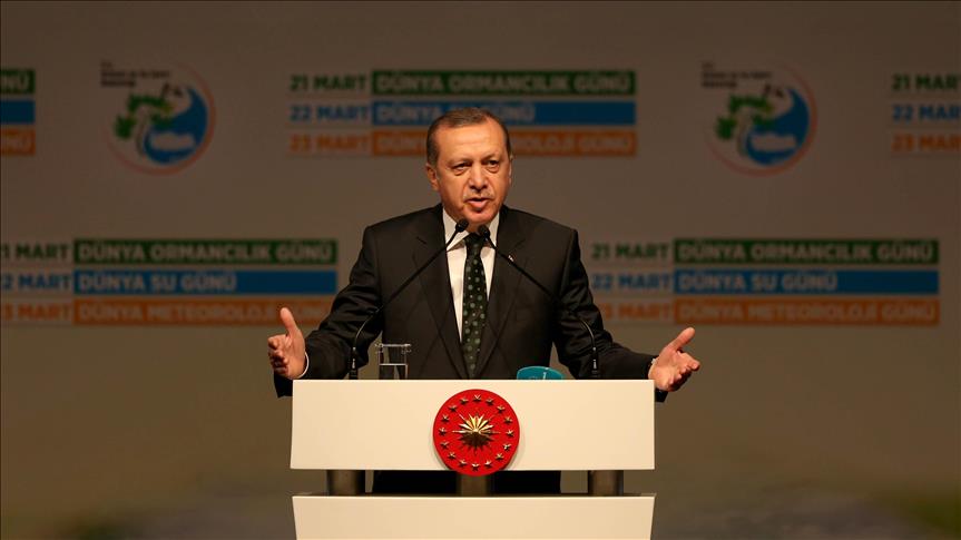 Turkey faces biggest terror wave in history: Erdogan