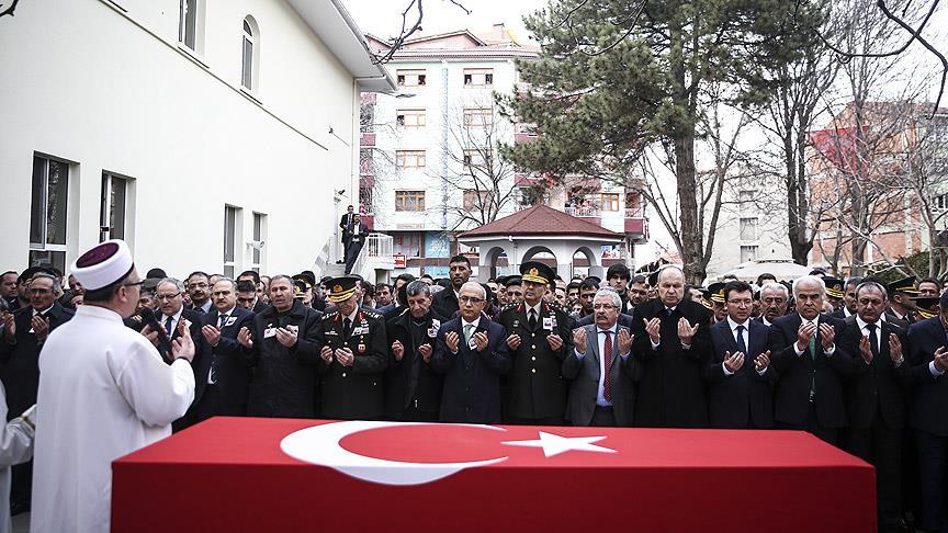 Şehit Jandarma Uzman Çavuş Tunca son yolculuğuna uğurlandı