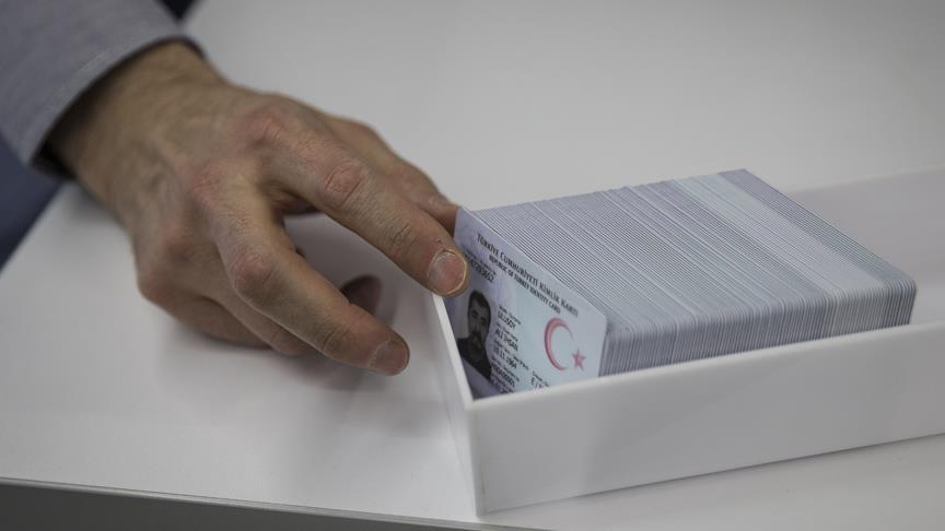 Distribution of biometric Turkish ID cards begins