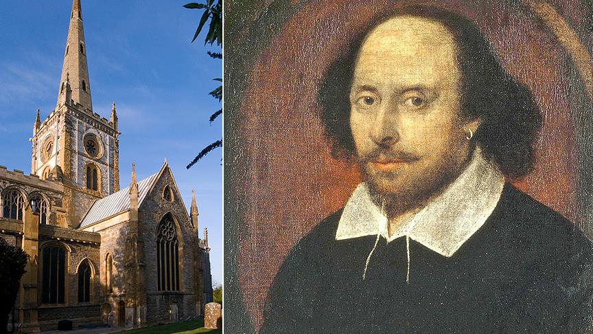 'Shakespeare'in kafatası mezarından çalınmış olabilir' iddiası