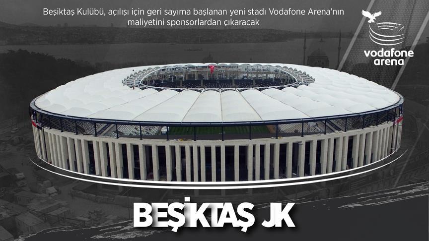 Vodafone Arena'nın maliyeti sponsorlardan çıkacak