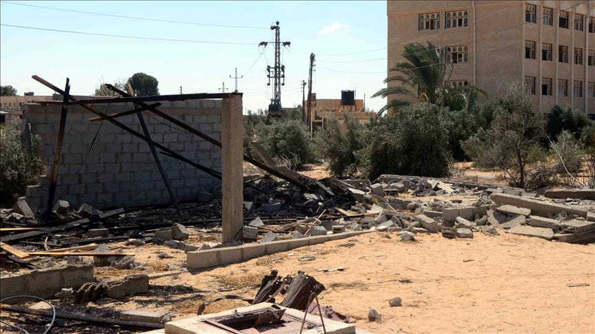 Landmine blast kills five soldiers in eastern Egypt