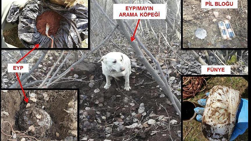 Bitlis'te amonyum nitratla güçlendirilmiş patlayıcı ele geçirildi