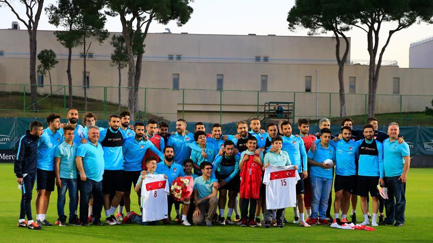 A Milli Futbol Takımı'nın Antalya kampı sona erdi