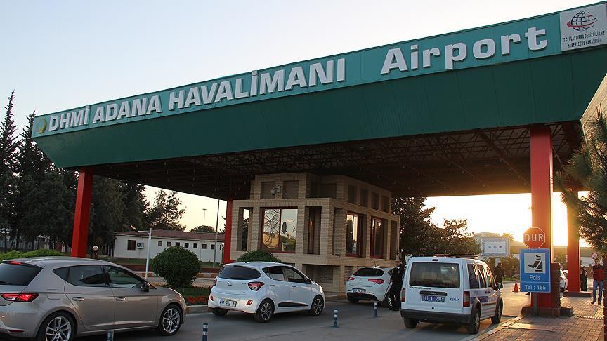 Adana Havalimanı'nda güvenlik önlemi üst seviyeye çıkarıldı