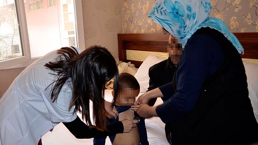 Terörün mağdur ettiği vatandaşlara sağlık hizmeti