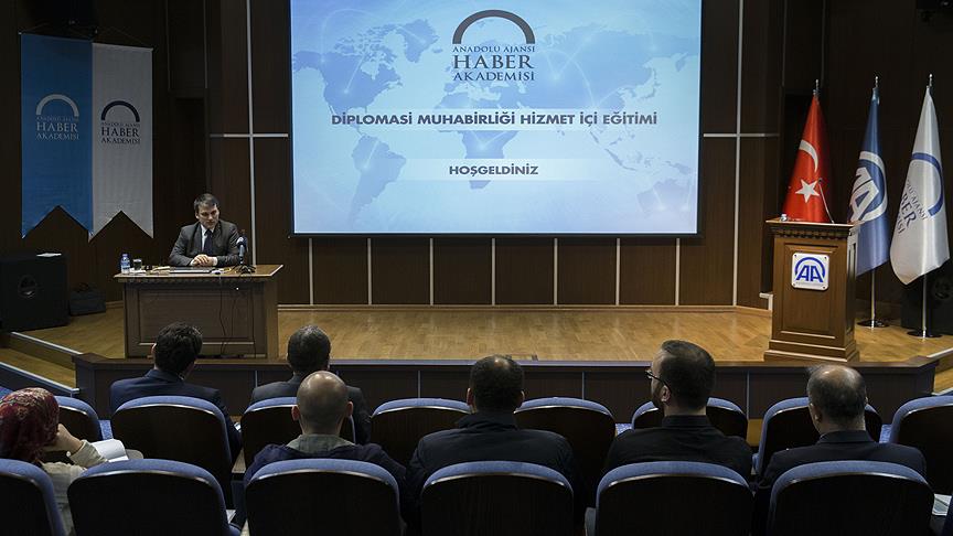  AA'nın 'Diplomasi Muhabirliği' hizmet içi eğitimi başladı