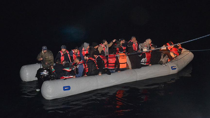 Yunan adalarına 24 saatte göçmen geçişi olmadı
