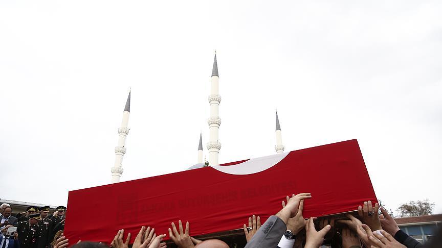 Şehitlerimizi uğurluyoruz