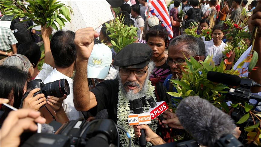 Myanmar gov't says 138 political detainees freed so far 