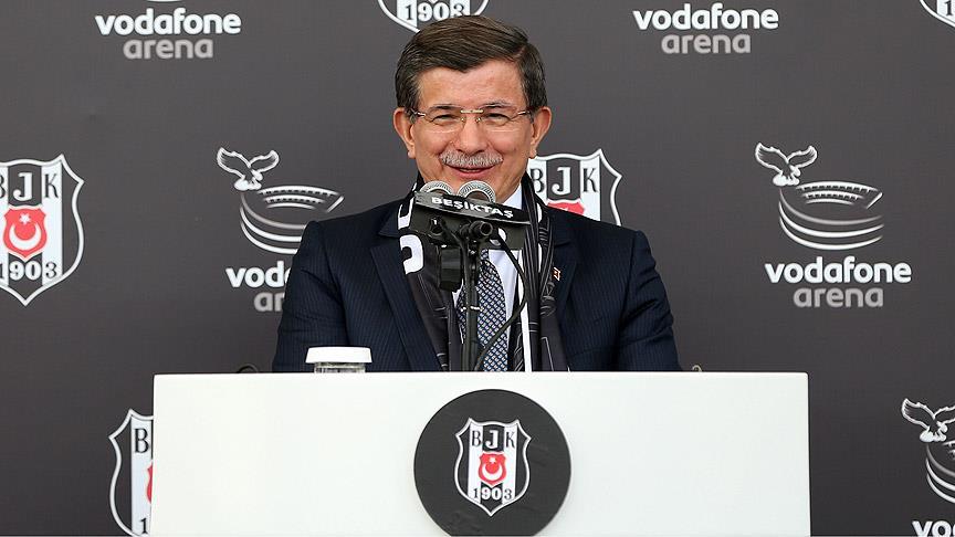 Başbakan Davutoğlu Vodafone Arena'nın açılış töreninde konuştu