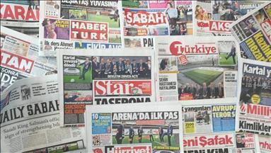 عناوین روزنامه‌های امروز سه‌شنبه 12 آوریل ترکیه