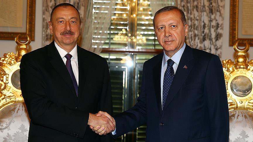 دیدار روسای جمهور ترکیه و آذربایجان در استانبول
