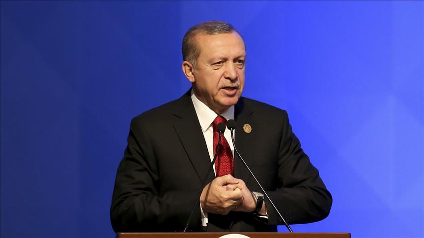 Erdogan suggests Muslim cooperation against terrorism