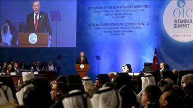 راهکارهای اردوغان برای حل مشکلات جهان اسلام در اجلاس سازمان همکاری اسلامی