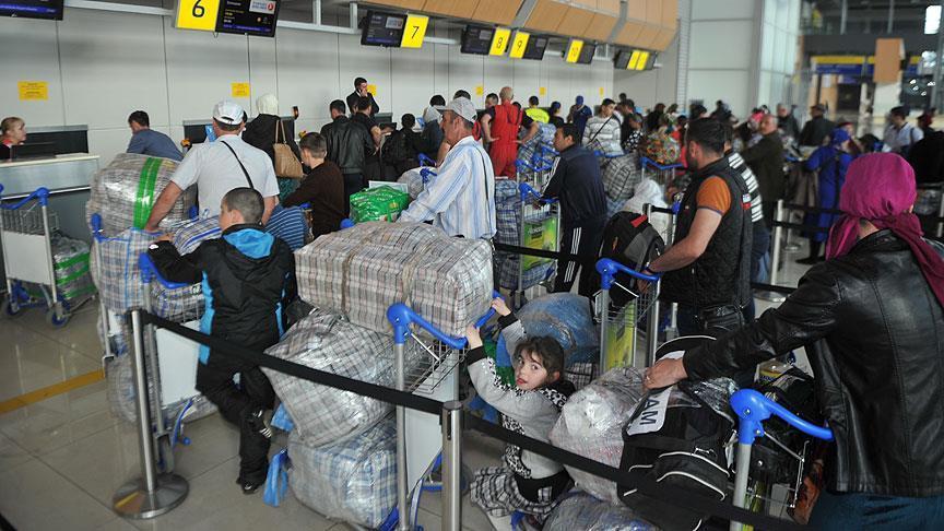 В Турцию прибыла очередная группа турок-ахыска из Украины