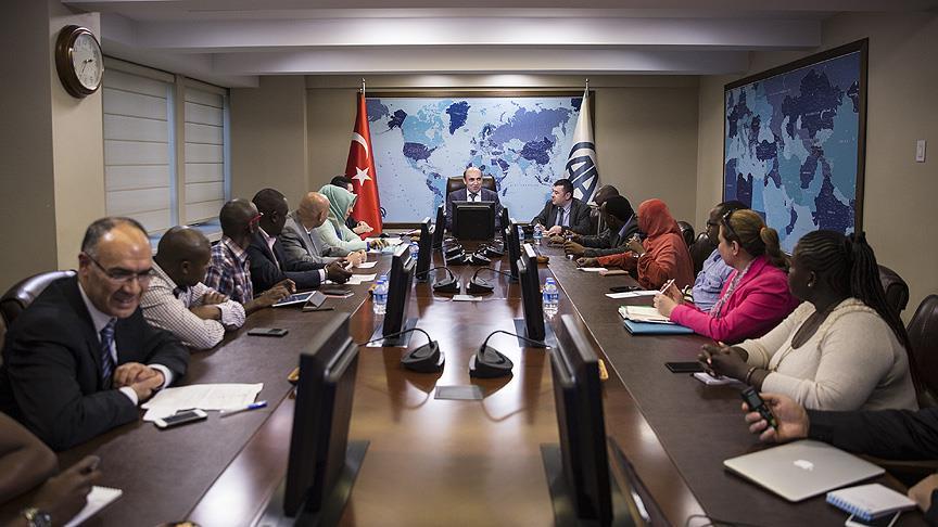 Kenya medya heyetinden AA'ya ziyaret