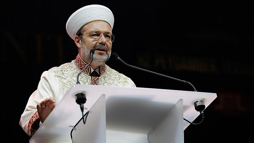 Diyanet İşleri Başkanı Görmez: Kutlu Doğum Haftası Mevlit Kandili'nin alternatifi değildir