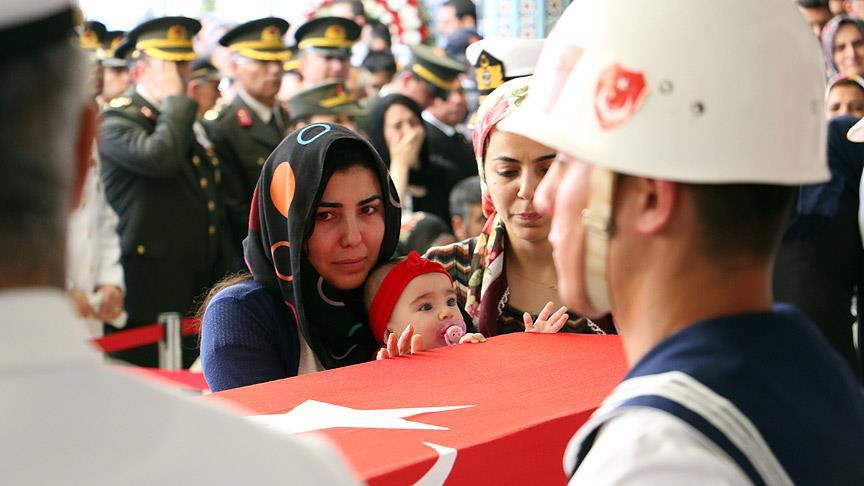 Şehit Sağlık Astsubay Eker son yolculuğuna uğurlandı