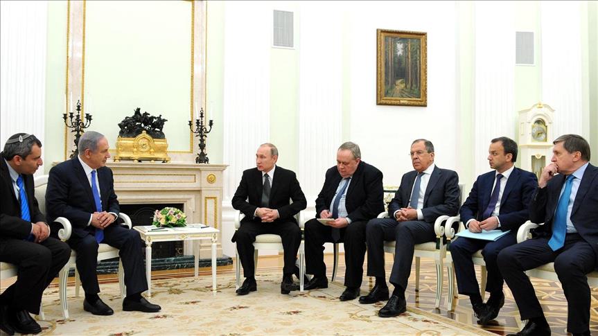 دیدار پوتین و نتانیاهو در مسکو