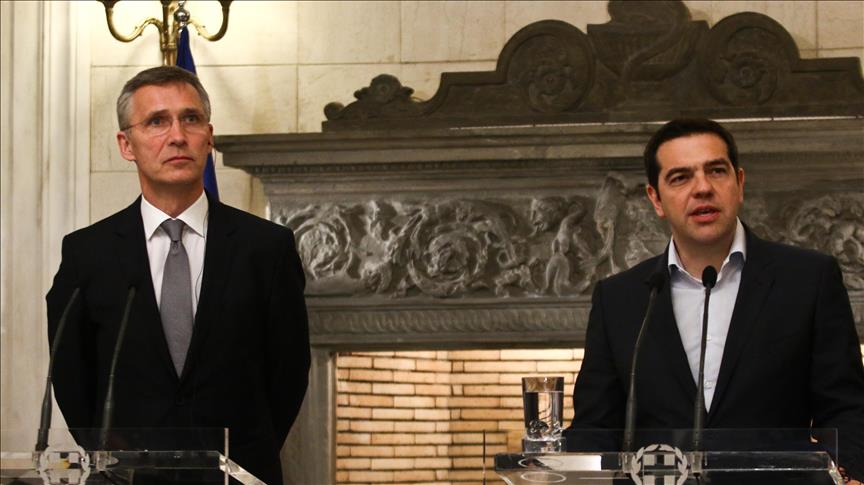 NATO, Greece discuss refugee crisis