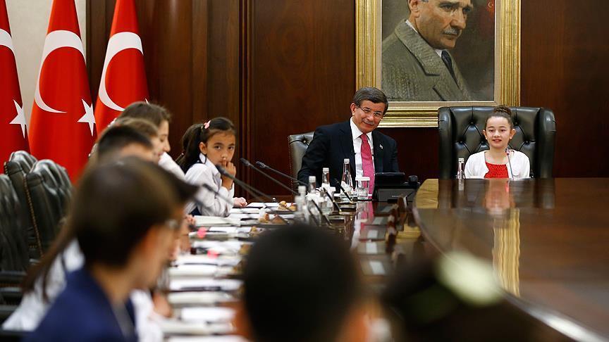 Turkey has world's only children's holiday, PM says