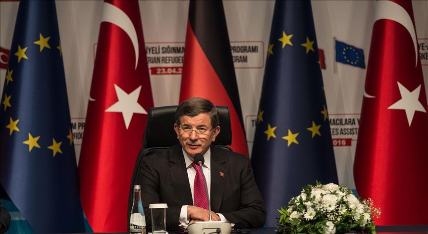 Davutoglu: Visas, fundamental element of EU-Turkey deal