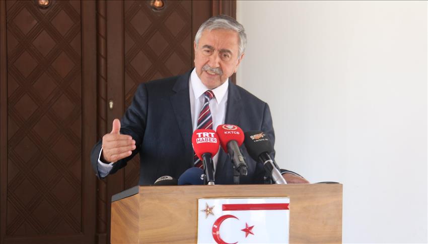 Turkish Cypriot president urges faster pace for talks