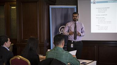 AA'nın Lübnanlı gazetecilere eğitim programı başladı