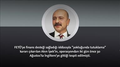 Akın İpek'in kardeşine tutuklama istemi