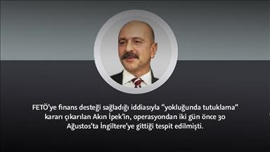 Akın İpek'in kardeşi Cafer Tekin İpek tutuklandı