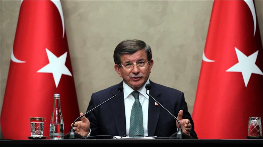 Turkey to not step back from fighting terror: Davutoglu