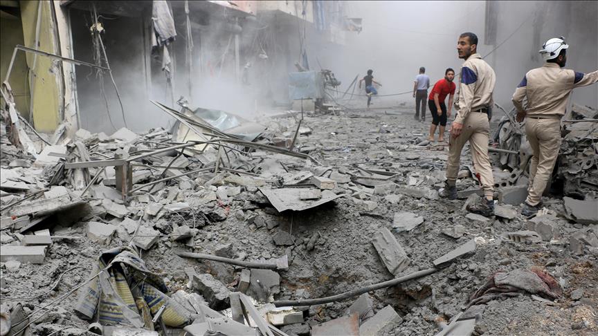 Syrian regime airstrikes kill 7 in Aleppo: Local sources