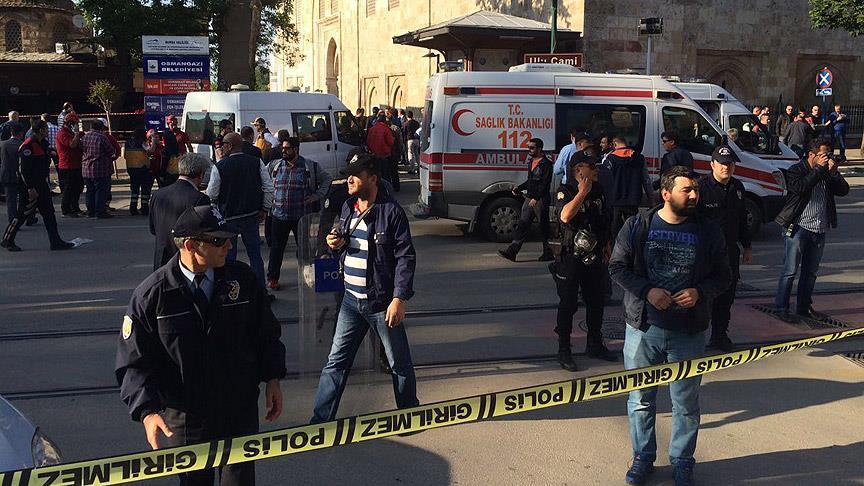 Bursa'daki terör saldırısına ilişkin 17 kişi adliyede
