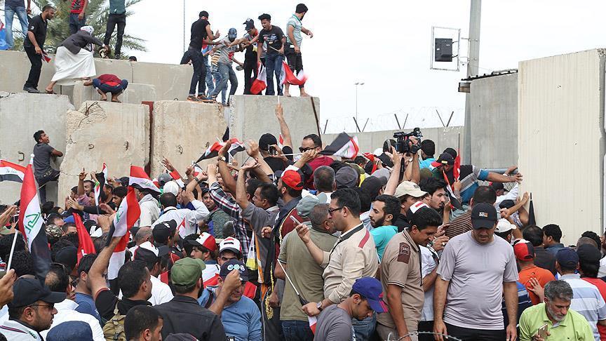 Sadrists continue sit-in inside Baghdad’s Green Zone