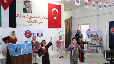 TİKA'dan Ürdün’deki Filistin Mülteci Kampı'na destek