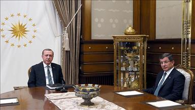 Erdoğan ile Davutoğlu görüşmesi sona erdi