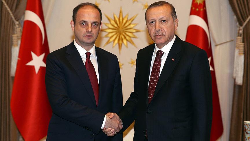 Cumhurbaşkanı Erdoğan, Merkez Bankası Başkanı Çetinkaya'yı kabul etti