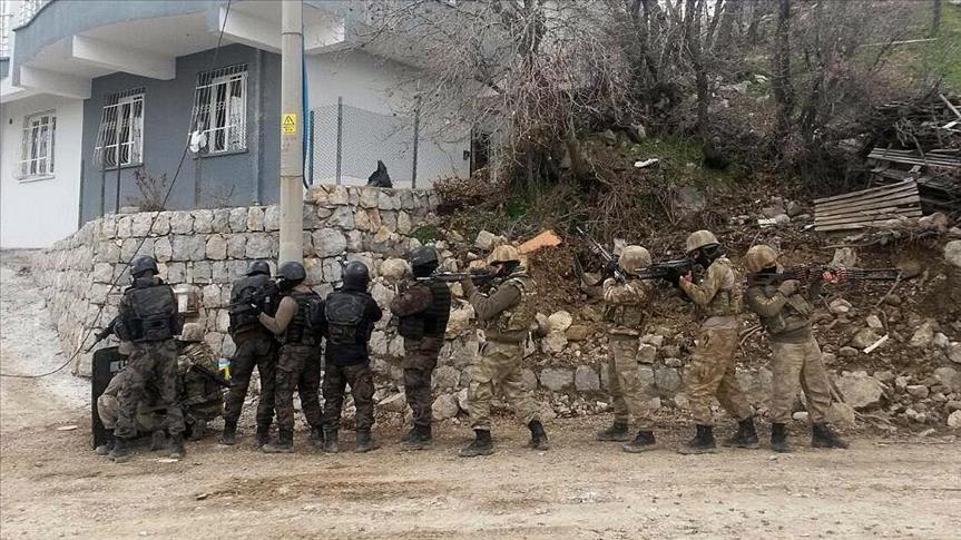 Nine PKK terrorists killed in eastern Turkey
