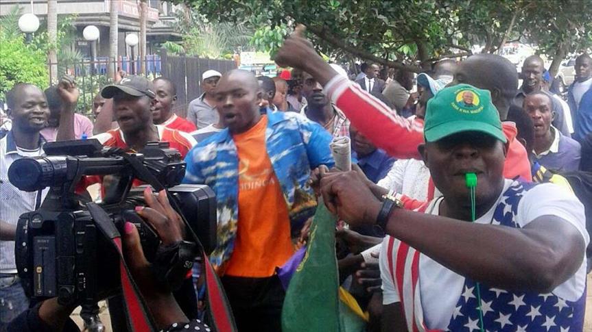 Kenyan capital tense as thousands picket electoral body