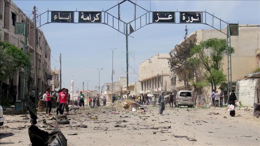 Regime warplanes hit market in Syria’s Idlib; 10 killed