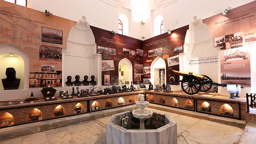 Bursa'da 560 yıllık hamam müzeye dönüştürüldü